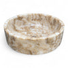 Onyx Natural Stone Round Basin 420mm x 420mm x 150mm (3313)
