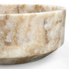Onyx Natural Stone Round Basin 420mm x 420mm x 150mm (3314)