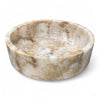 Onyx Natural Stone Round Basin 420mm x 420mm x 150mm (3314)