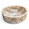 Onyx Natural Stone Round Basin 420mm x 420mm x 150mm (3314)