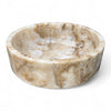 Onyx Natural Stone Round Basin 420mm x 420mm x 150mm (3314)