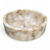 Onyx Natural Stone Round Basin 420mm x 420mm x 150mm (3314)