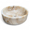 Onyx Natural Stone Round Basin 420mm x 420mm x 150mm (3315)