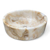 Onyx Natural Stone Round Basin 420mm x 420mm x 150mm (3315)