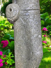 Bali Statue With Pot Planter Water Feature Hand Carved Stone 2000mm (764)