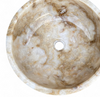 Onyx Natural Stone Round Basin 420mm x 420mm x 150mm (3314)