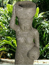 Bali Statue Water Feature With Pot Planter Hand Carved Stone 1500mm (793)