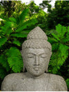 Bali Buddha Statue With Pot Planter Hand Carved Stone 120cm (777)