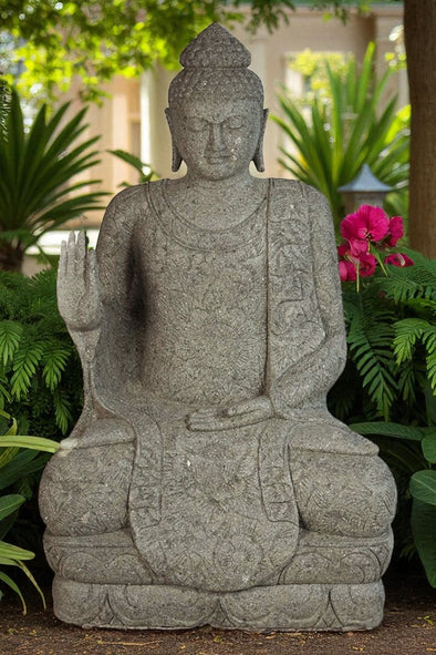 Bali Buddha Statue Buddha Hand Carved Stone 1520mm (819)