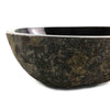 Rustic Darker Stone Basin 40.5cm x 32cm x 15cm (1631)