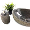 Earthy Colours Stone Basin 40cm x 22.5cm x 15cm (1687)