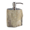 Luxury Petrified Wood Soap & Lotion Dispenser 180mL (1742)