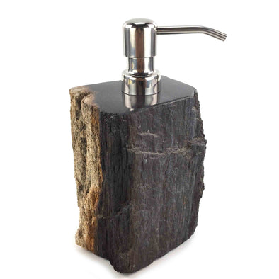 Luxury Petrified Wood Soap & Lotion Dispenser 180mL (1747)