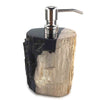 Luxury Petrified Wood Soap & Lotion Dispenser 180mL (1748)