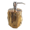 Luxury Petrified Wood Soap & Lotion Dispenser 100mL (1755)