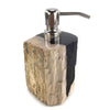 Luxury Petrified Wood Soap & Lotion Dispenser 100mL (1756)