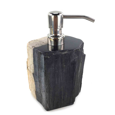 Luxury Petrified Wood Soap & Lotion Dispenser 100mL (1757)