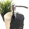 Luxury Petrified Wood Soap & Lotion Dispenser 100mL (1760)