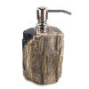 Luxury Petrified Wood Soap & Lotion Dispenser 100mL (1763)