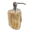 Luxury Petrified Wood Soap & Lotion Dispenser 100mL (1764)