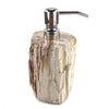 Luxury Petrified Wood Soap & Lotion Dispenser 100mL (1764)
