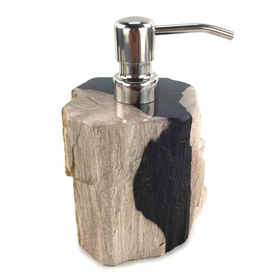 Luxury Petrified Wood Soap & Lotion Dispenser 100mL (1765)