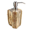 Luxury Petrified Wood Soap & Lotion Dispenser 100mL (1767)