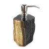 Luxury Petrified Wood Soap & Lotion Dispenser 100mL (1769)