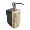 Luxury Petrified Wood Soap & Lotion Dispenser 100mL (1770)