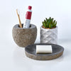 Natural Stone Luxury Toothbrush & Toothpaste Holder