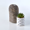 Luxury 4 Piece Raw Stone Bathroom Set & Candle Holder