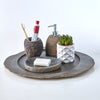 Luxury 4 Piece Raw Stone Bathroom Set (A)
