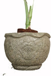 Bali Statue With Pot Planter Hand Carved Stone 80cm (774)
